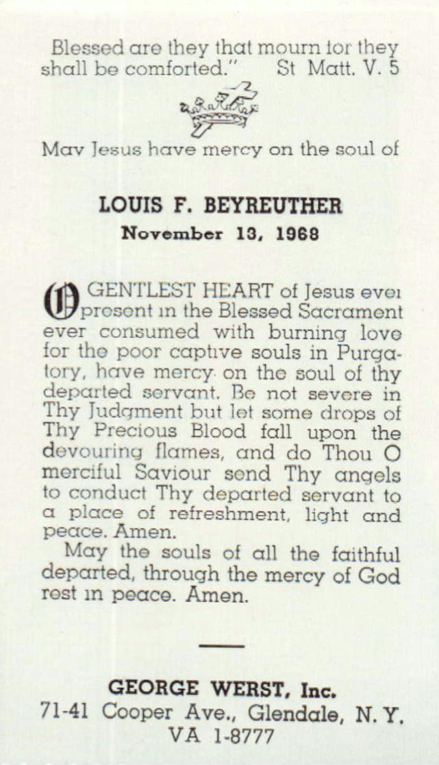 1968 Death Louis Beyreuther.tif
